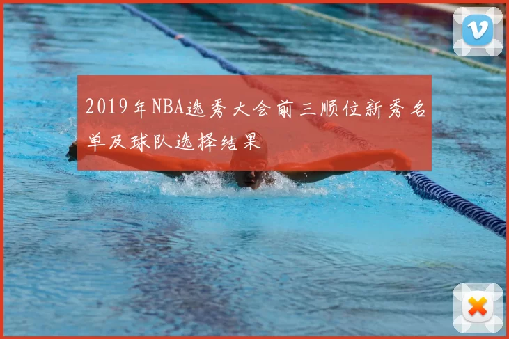 2019年NBA选秀大会前三顺位新秀名单及球队选择结果