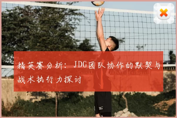 精英赛分析:JDG团队协作的默契与战术执行力探讨